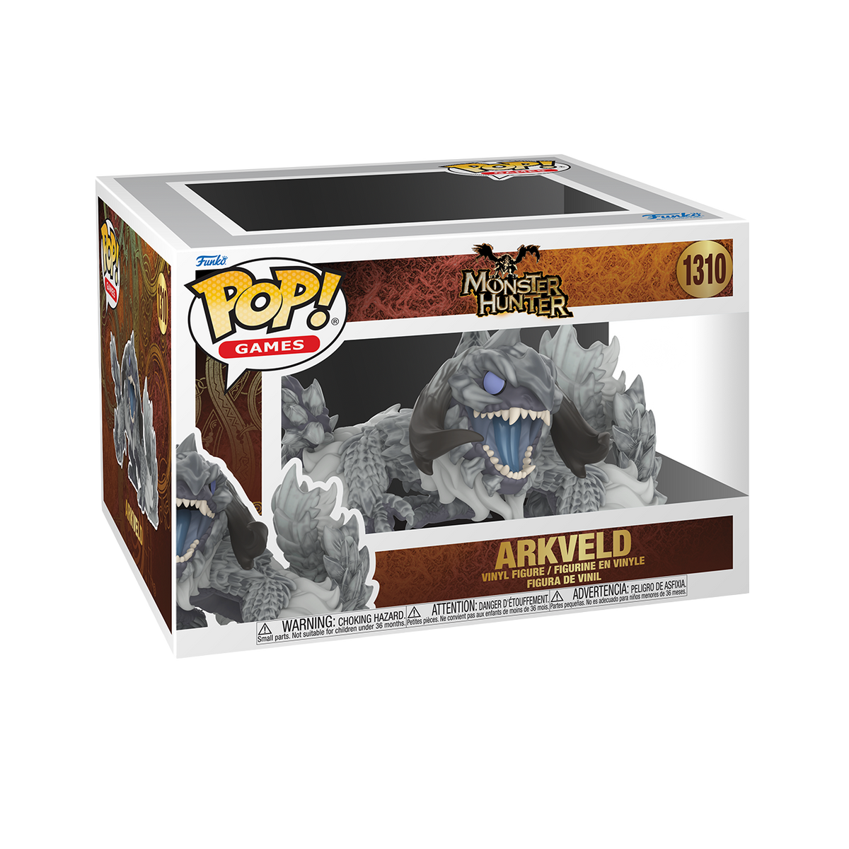 Funko Pop! Super Monster Hunter Wilds Arkveld Vinyl Figure