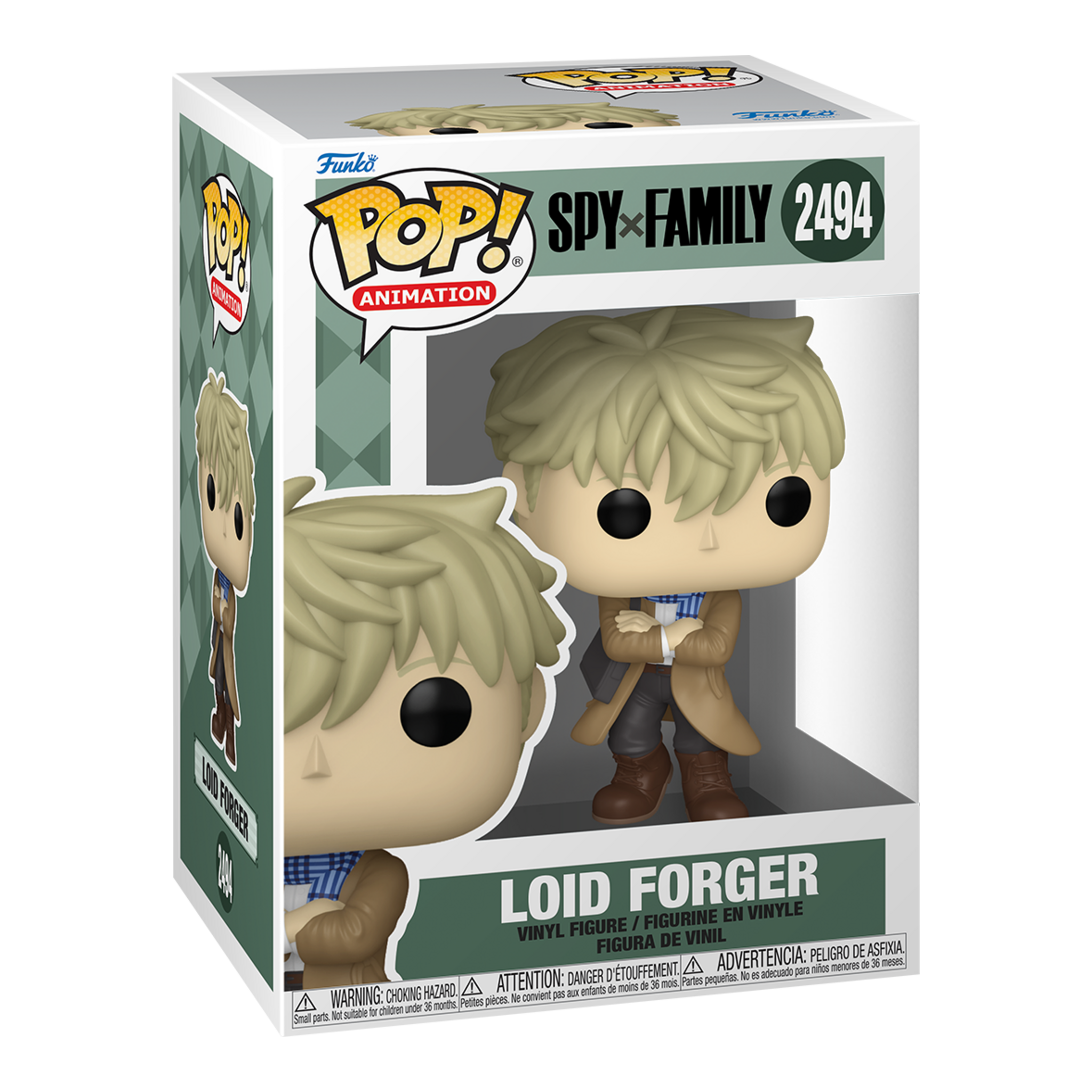 Funko Pop! Animation Spy x Family Loid Forger Holiday Vinyl Figure #2494