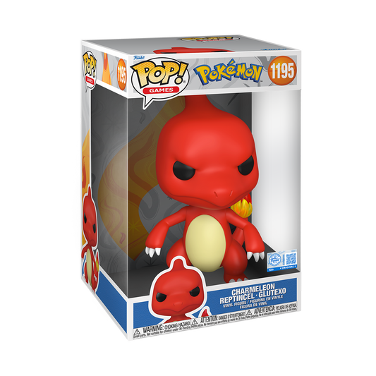 Funko Pop! Jumbo Pokémon Charmeleon 10-Inch Vinyl Figure #1195