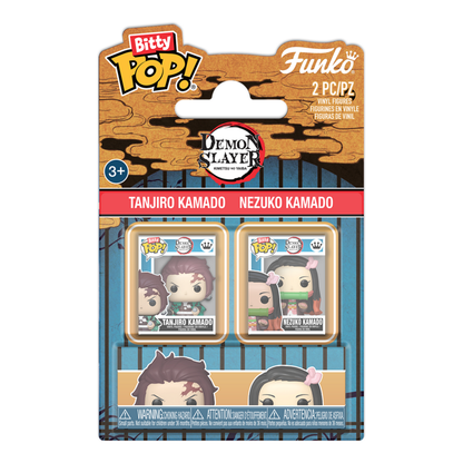 Funko Bitty POP! Demon Slayer Tanjiro & Nezuko 2-Pack