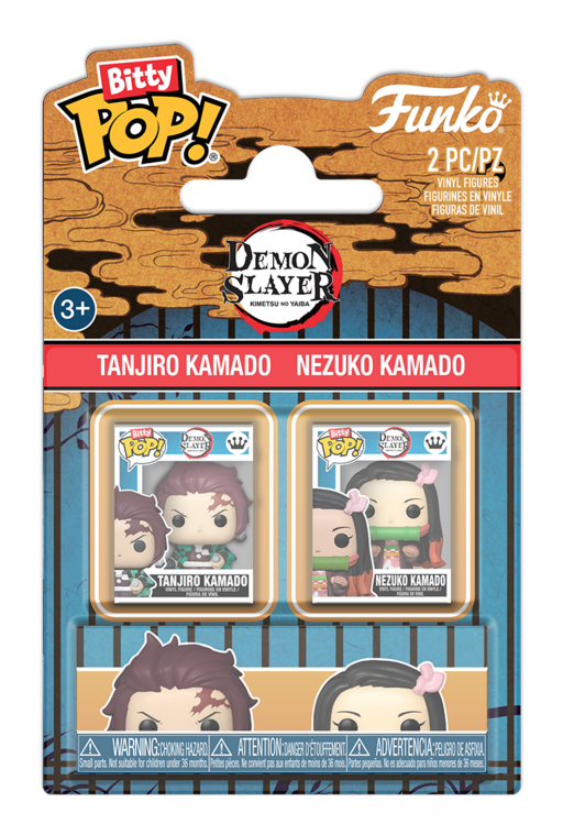 Funko Bitty POP! Demon Slayer Tanjiro & Nezuko 2-Pack