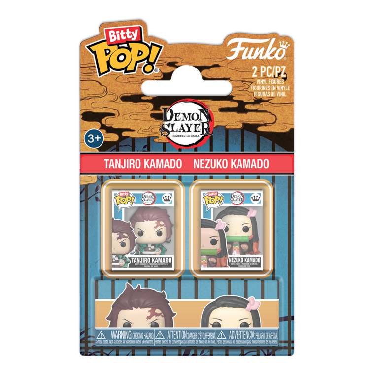 Funko Bitty POP! Demon Slayer Tanjiro & Nezuko 2-Pack