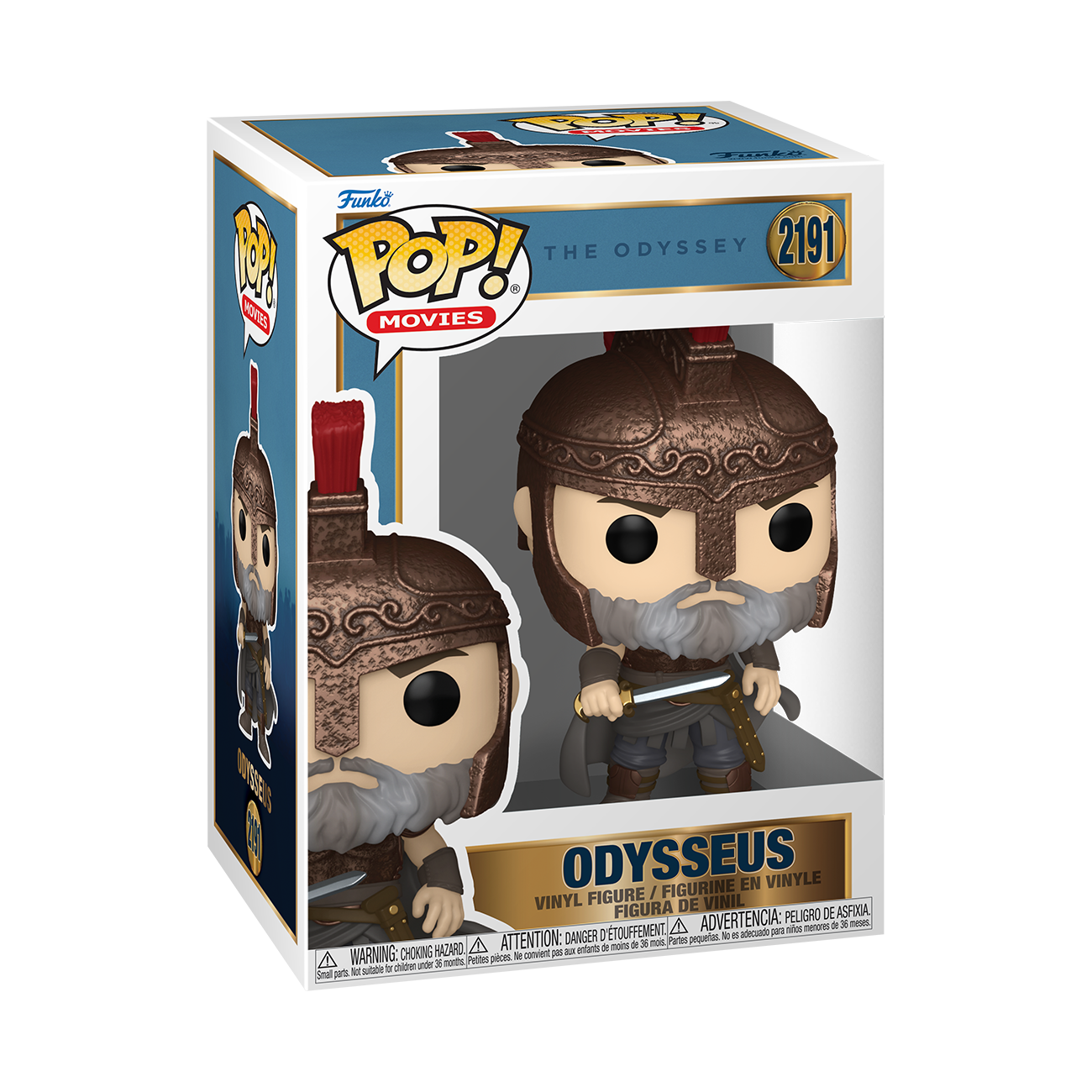 Funko Pop! Movies The Odyssey Odysseus Vinyl Figure #2191