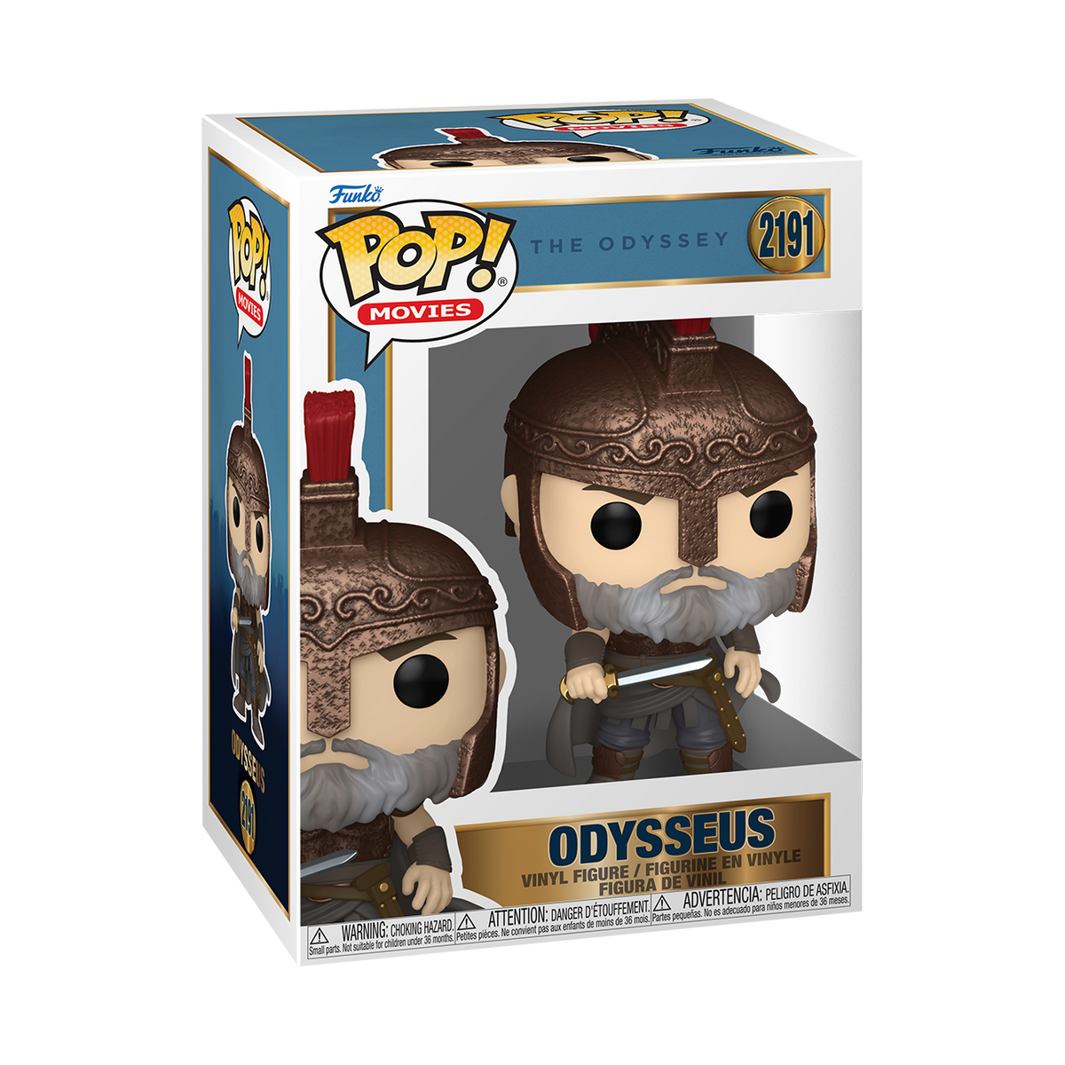 Funko Pop! Movies The Odyssey Odysseus Vinyl Figure #2191