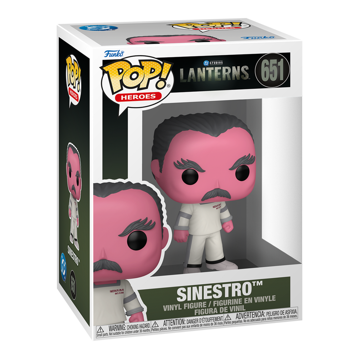 Funko Pop! Vinyl DC Lanterns Sinestro #651 Vinyl Figure #651