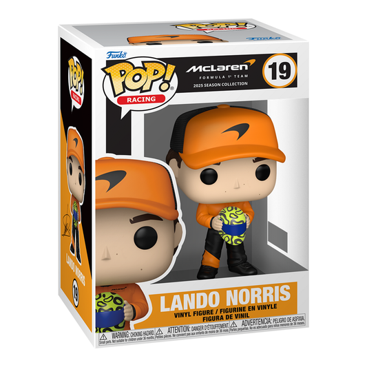 Funko Pop! Vinyl Racing: McLaren Lando Norris #19