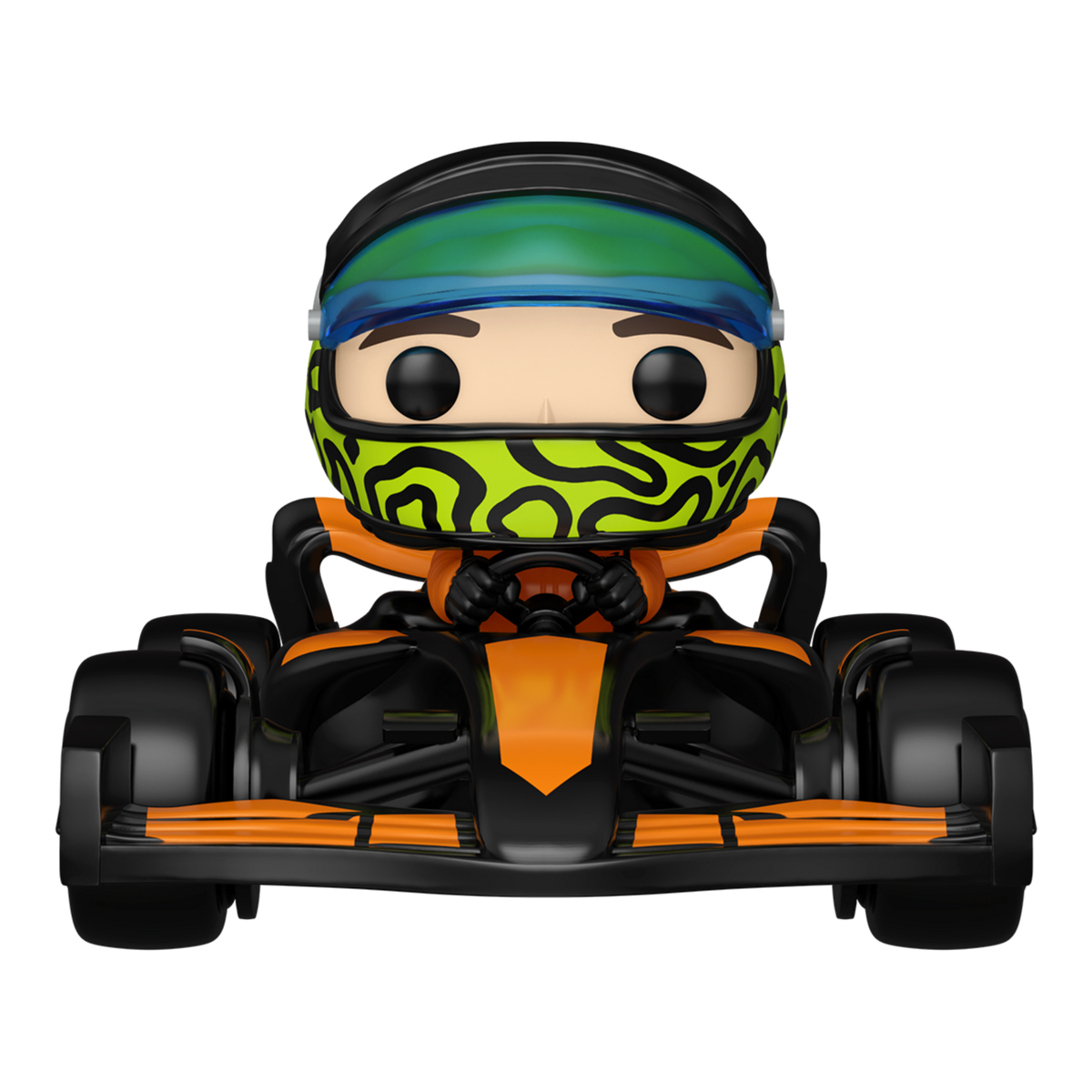 Funko Pop! Vinyl Rides Super Deluxe Lando Norris with McLaren MCL39 #158 Vinyl Figure #158