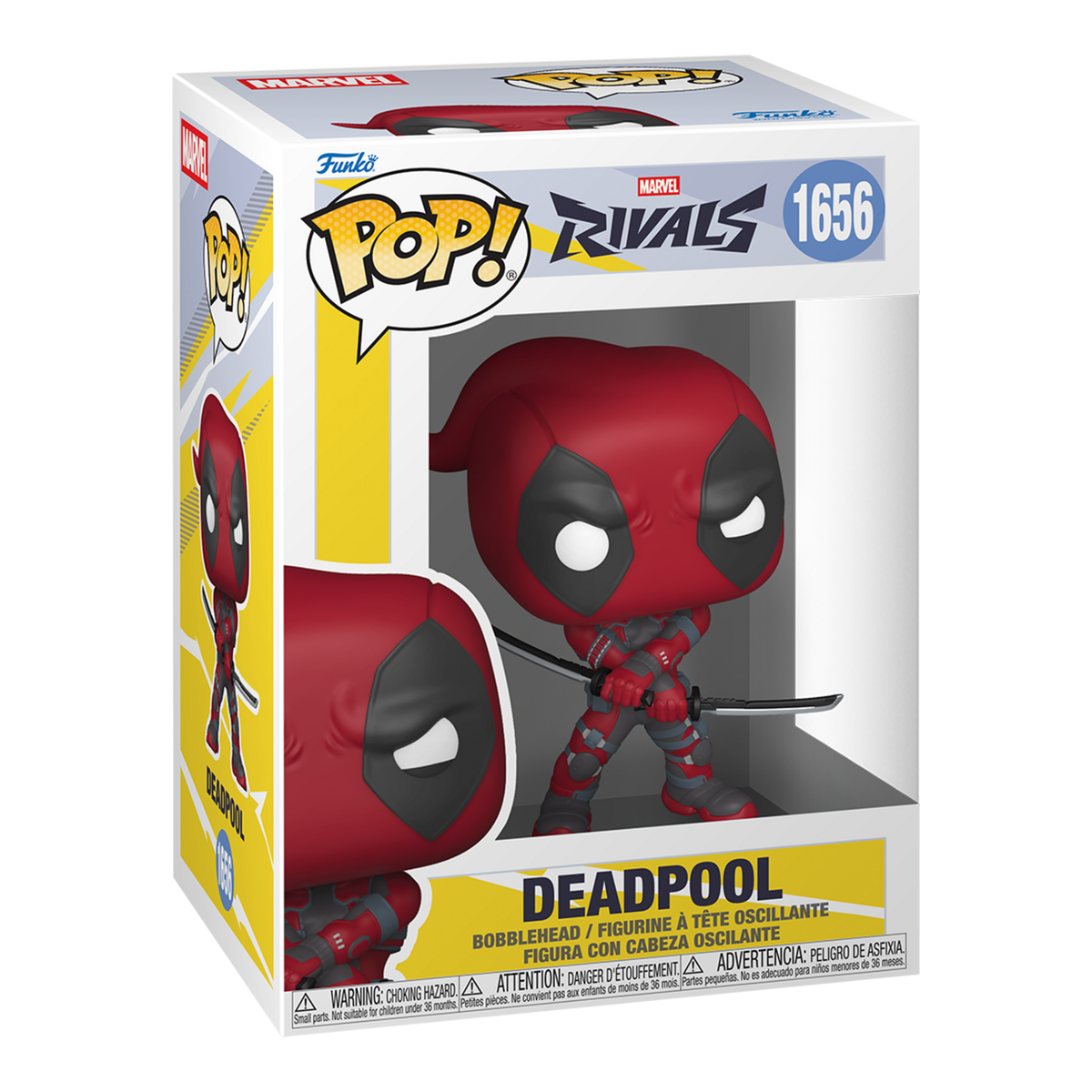 Funko Pop! Vinyl Games Marvel Rivals Deadpool #1656 Vinyl Figure #1656