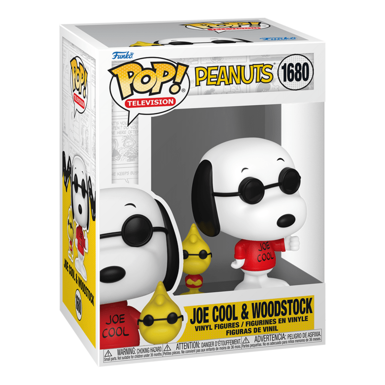 Funko Pop! Vinyl - Peanuts - Joe Cool with Woodstock