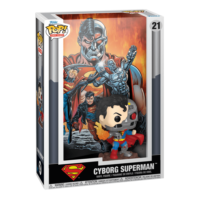 Funko Pop! Comic Cover - DC - Cyborg Superman