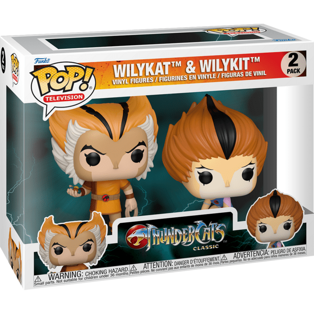 Funko Pop! 2-Pack - Thundercats S3 - Wikykat/Wilykit