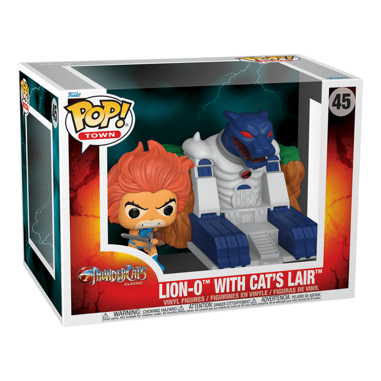 Funko Pop! Town - Thundercats S3 - Lion-O w Cats Lair