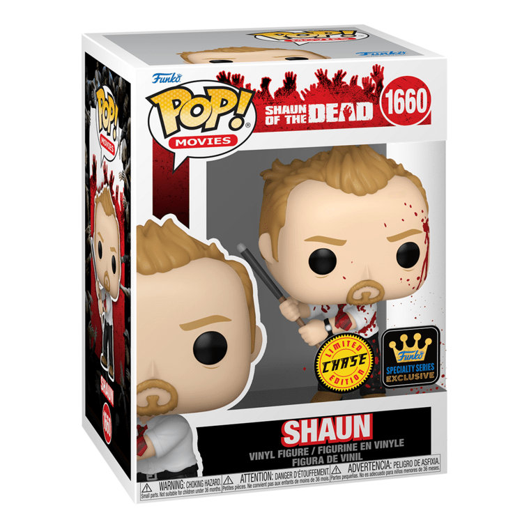 Funko Pop! Vinyl - Shaun of the Dead - Shaun Chase