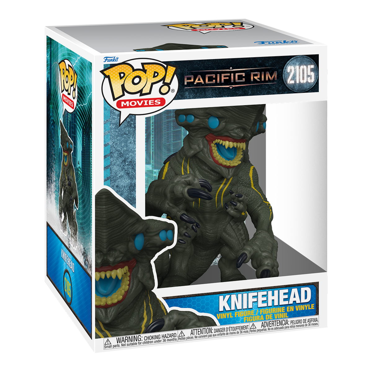 Funko Pop! Vinyl Super Pacific Rim Knifehead #2105 Vinyl Figure #2105 – 985 93471 (1)