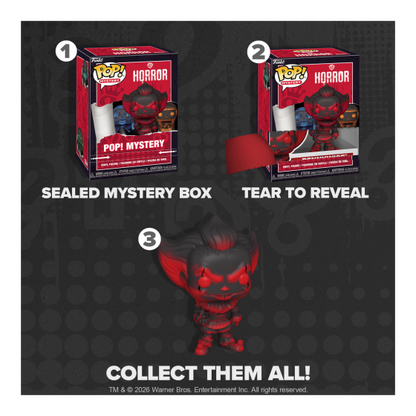 Funko Pop! Mystery - Warner Bros Horror - Vinyl Figure - (1 in 72 Chance of Chase + 1-of-1 Worldwide Chase)