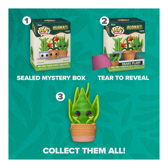 Funko Pop! Mystery - Plants - Vinyl Figure - (1 in 72 Chance of Chase + 1-of-1 Worldwide Chase)