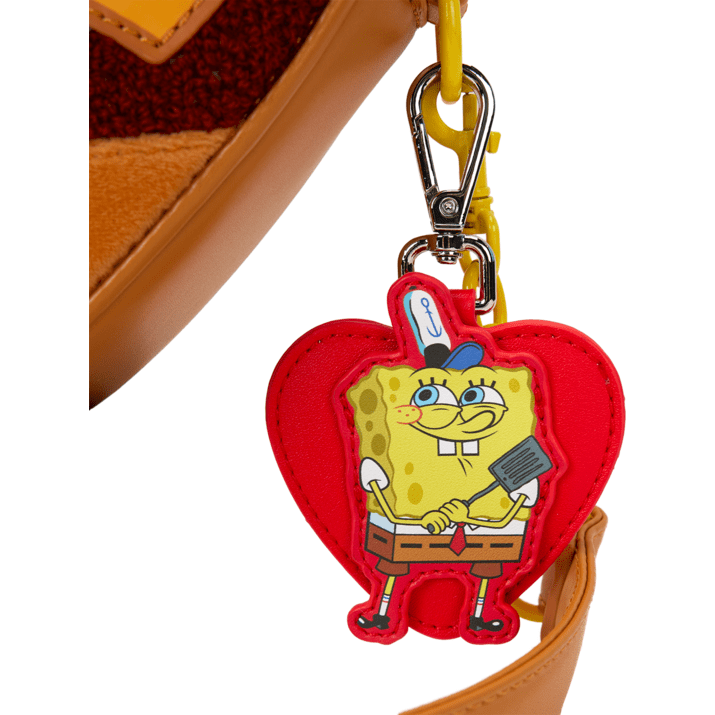 Loungefly - Spongebob Krabby Patty Plush Cbody Bag