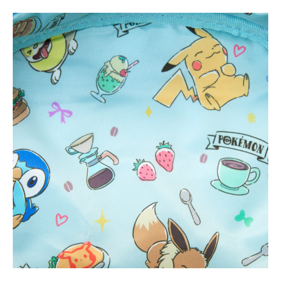 Loungefly - Pokemon Cafe Triple Pocket Backpack