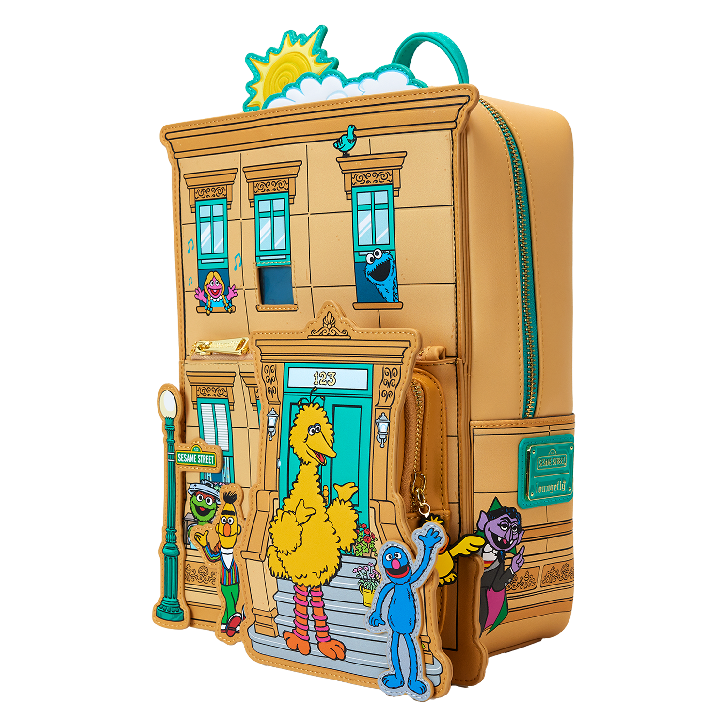 Loungefly - Sesame Street Corner Mini Backpack