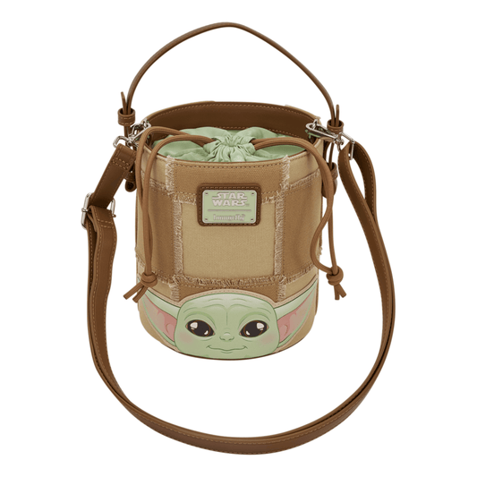 Loungefly - Mandalorian Grogu Anzellan Creature Crossbody Bag With Adjustable Strap And Zipper