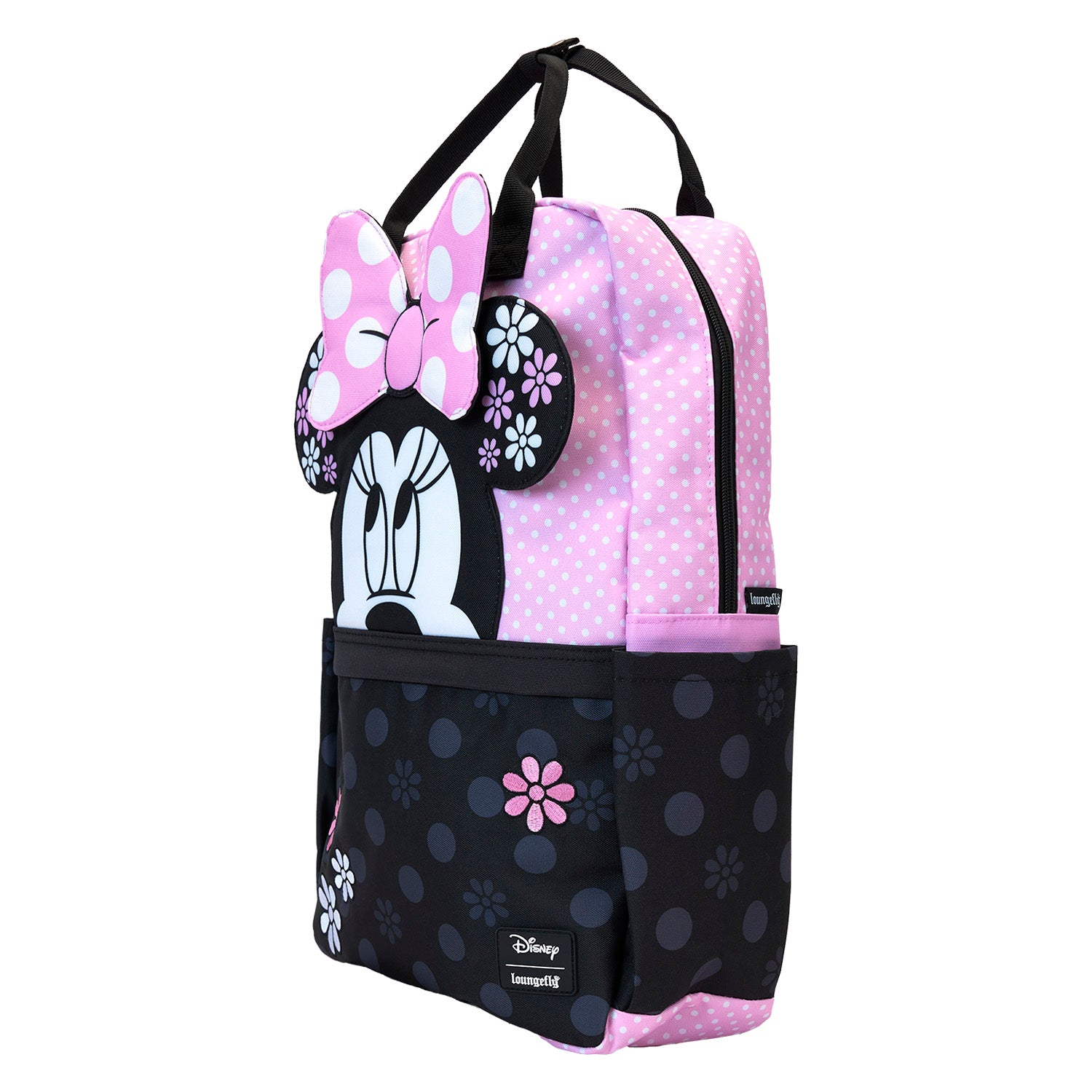 Loungefly -Minnie Rock The Dots Full Size Backpack