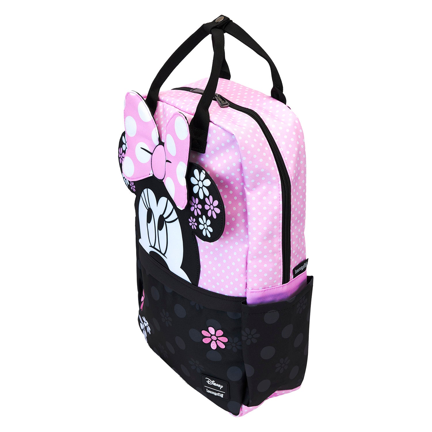 Loungefly -Minnie Rock The Dots Full Size Backpack