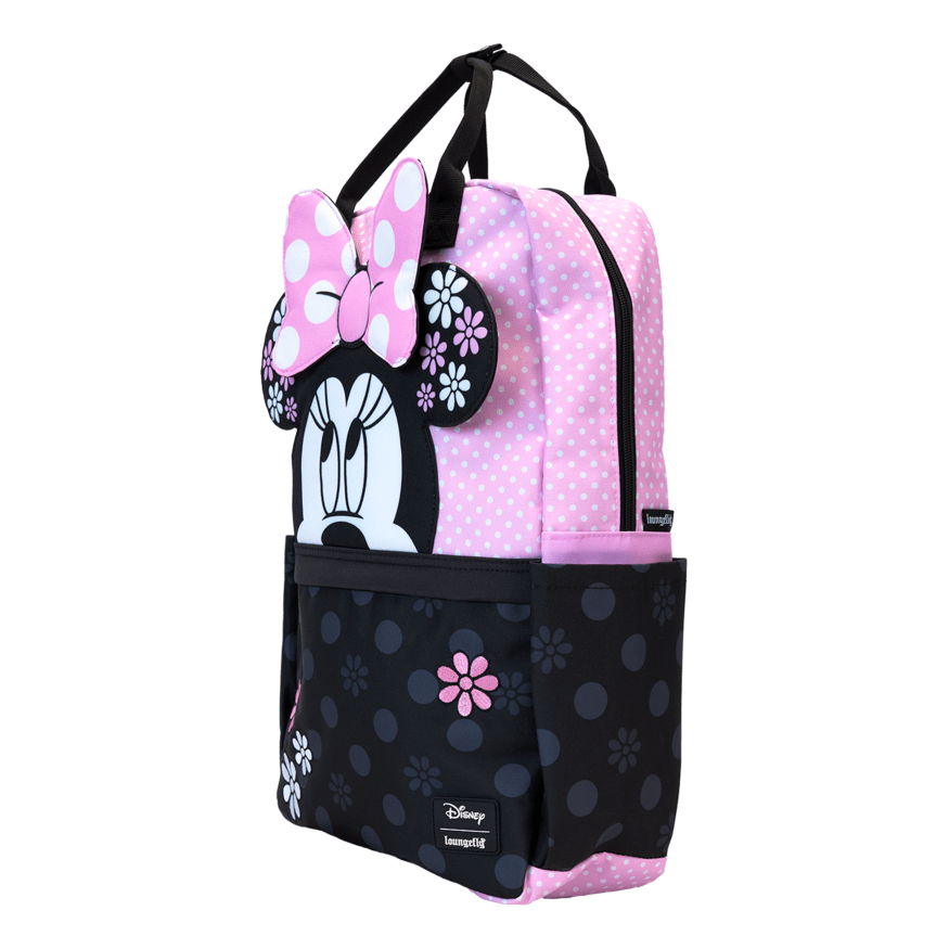 Loungefly -Minnie Rock The Dots Full Size Backpack