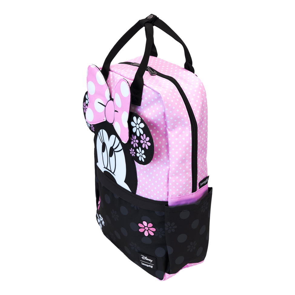 Loungefly -Minnie Rock The Dots Full Size Backpack