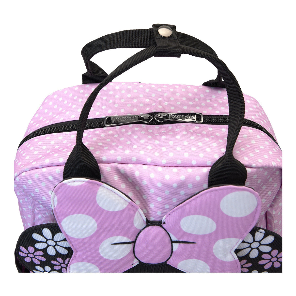 Loungefly -Minnie Rock The Dots Full Size Backpack