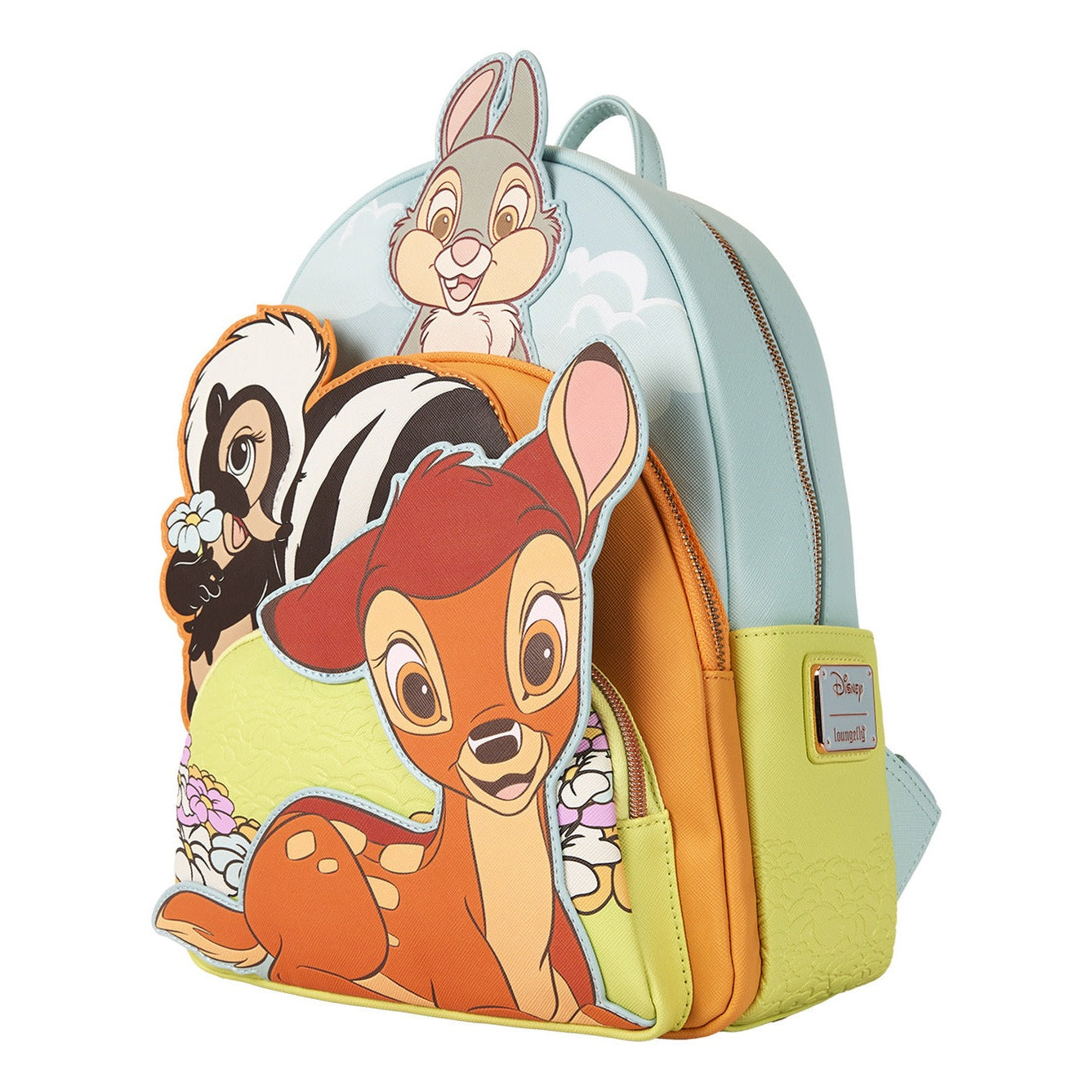 Loungefly - Bambi Triple Pocket Mini Backpack