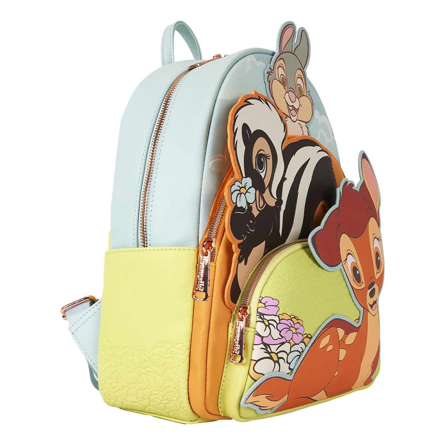 Loungefly - Bambi Triple Pocket Mini Backpack