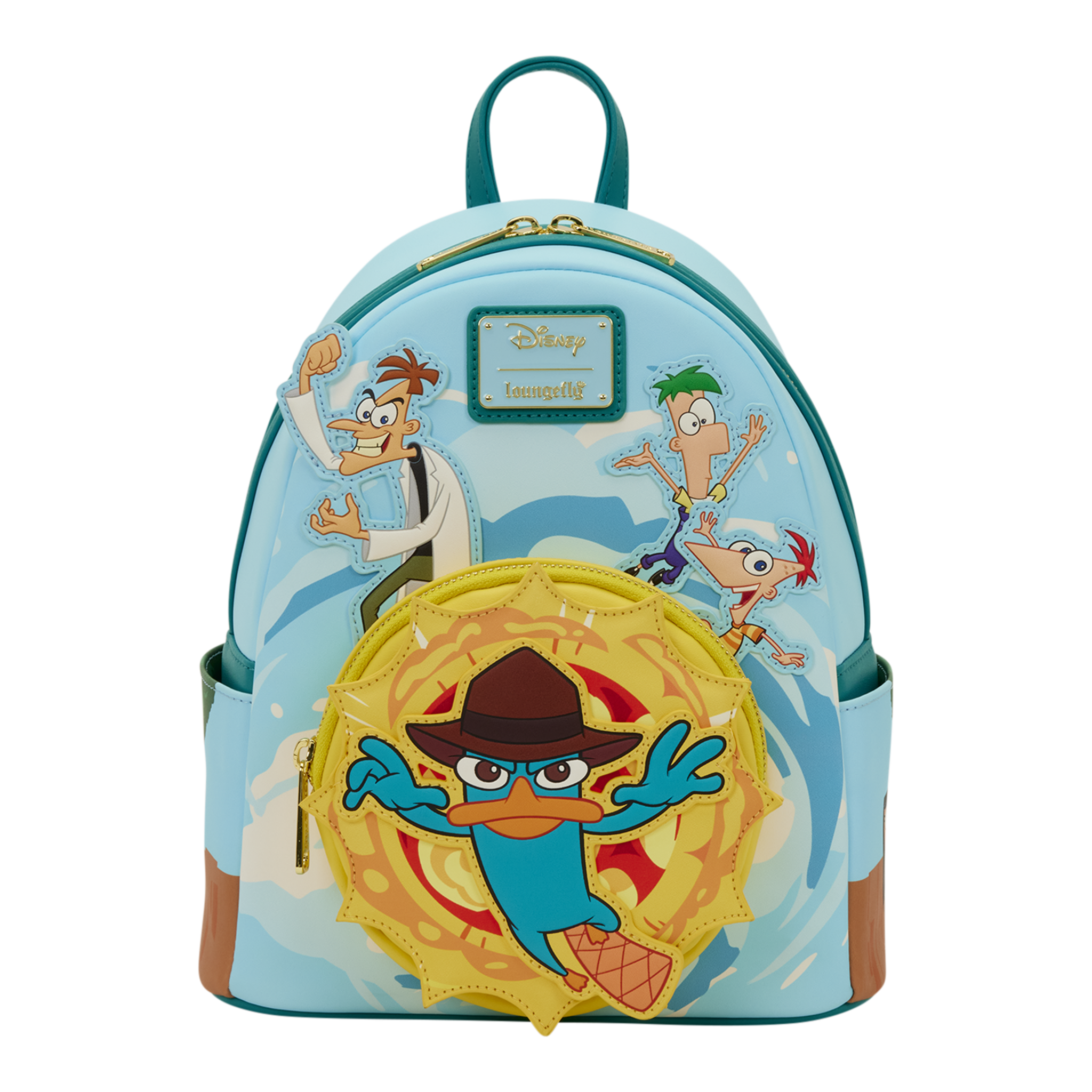Loungefly Disney Phineas & Ferb Light-Up Mini Backpack