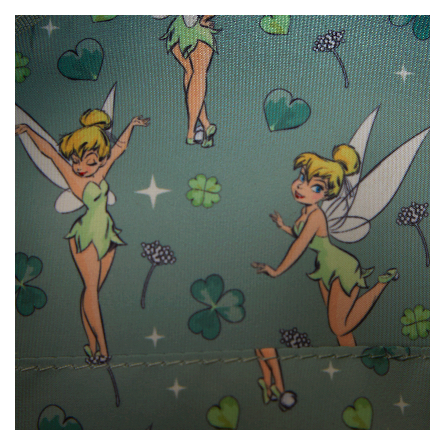 Loungefly - Tinker Bell 4Leaf Clover Tote Bag