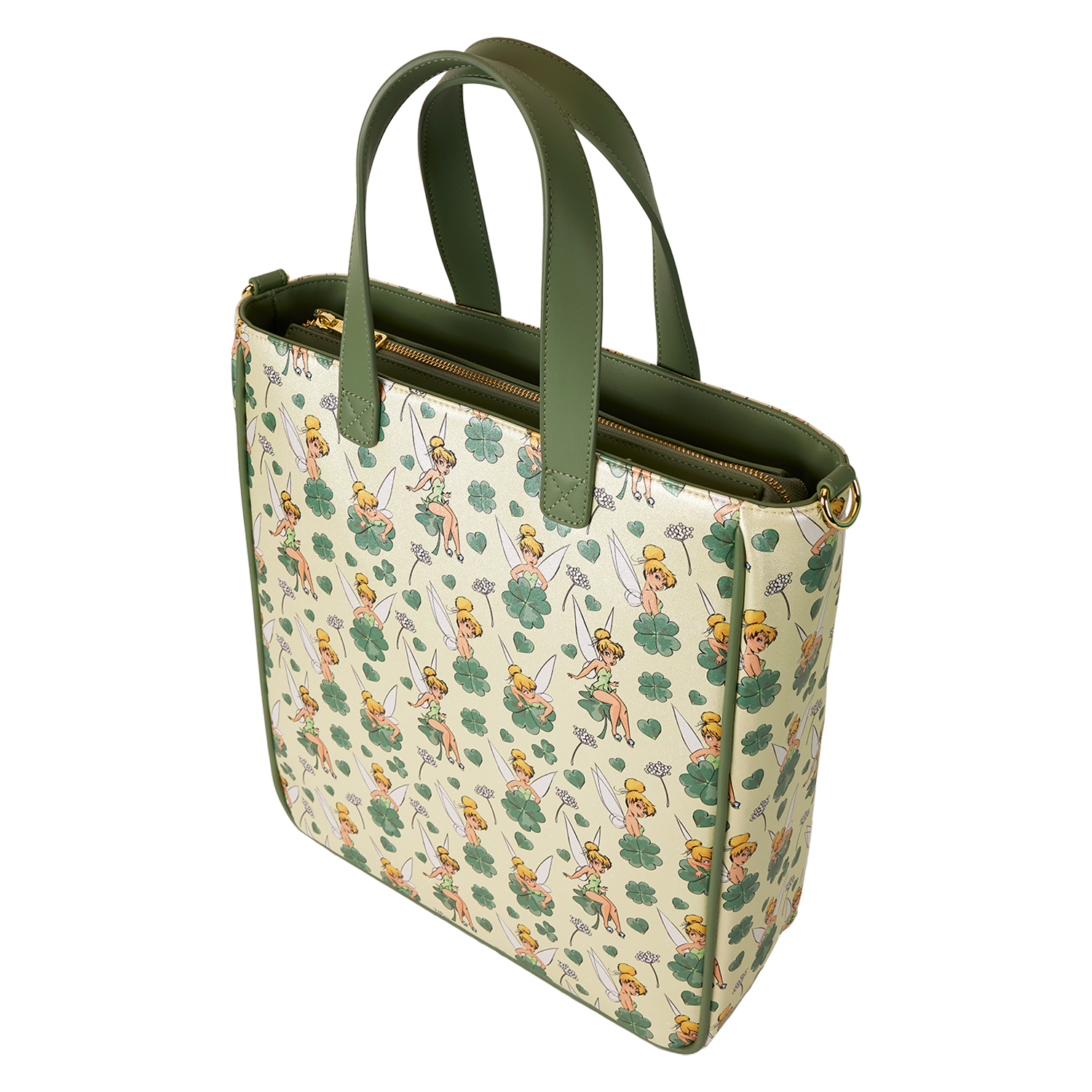 Loungefly - Tinker Bell 4Leaf Clover Tote Bag