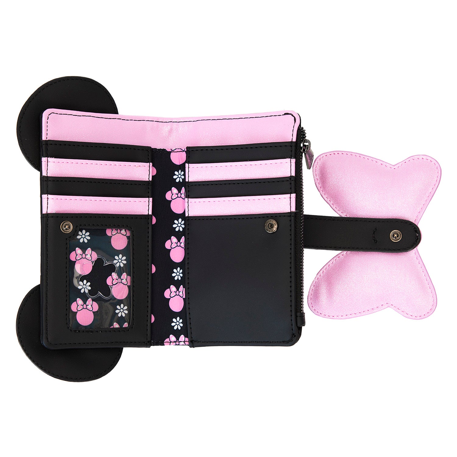 Loungefly - Minnie Rock The Dots Flap Wallet