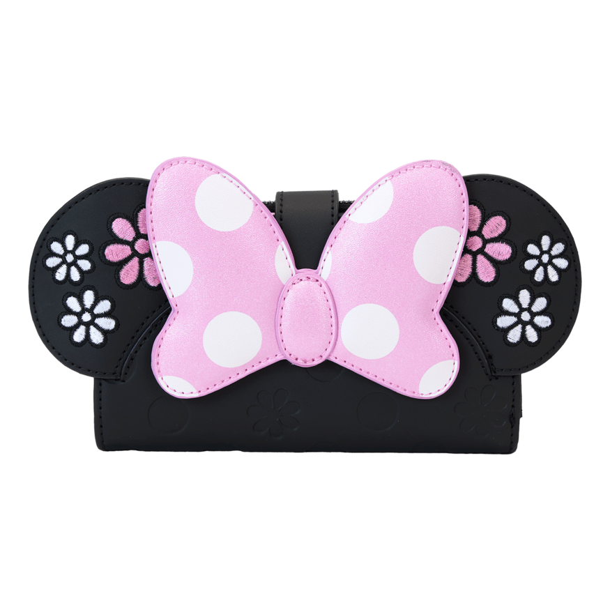 Loungefly - Minnie Rock The Dots Flap Wallet