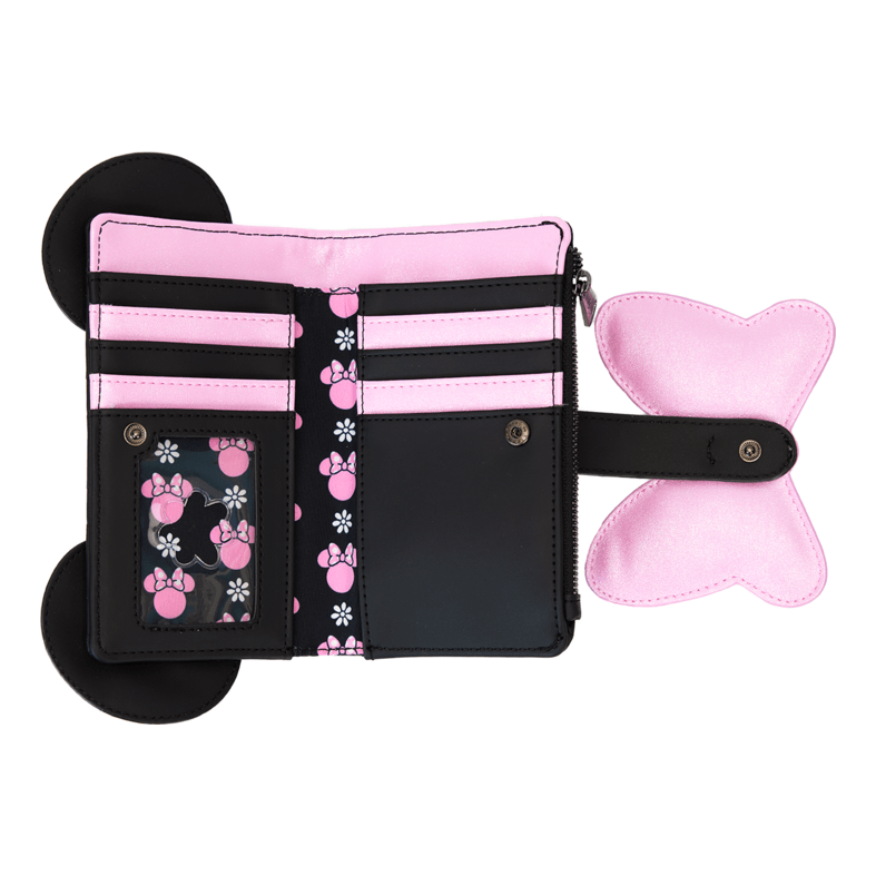 Loungefly - Minnie Rock The Dots Flap Wallet