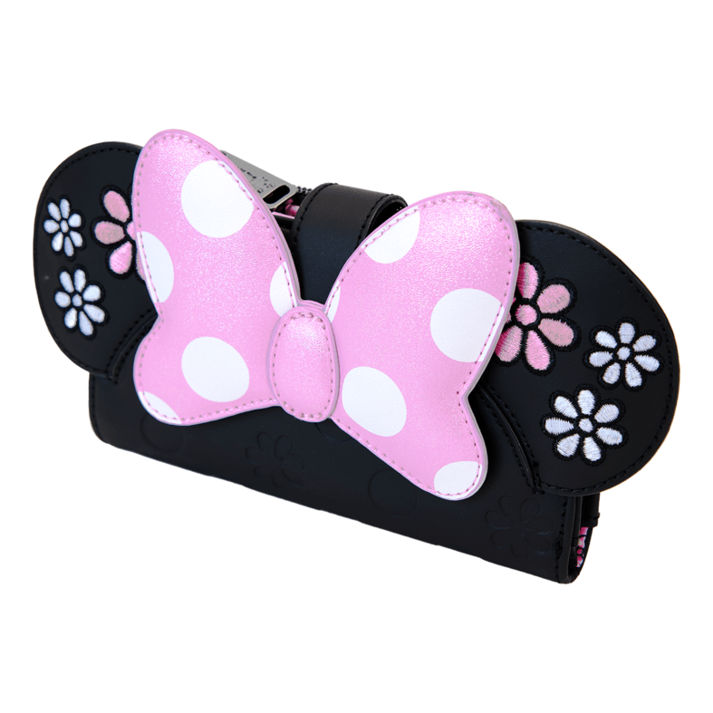 Loungefly - Minnie Rock The Dots Flap Wallet