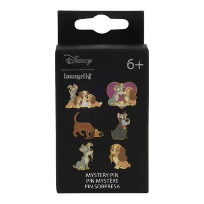 Loungefly - Blind Box Enamel Pins - Lady & The Tramp