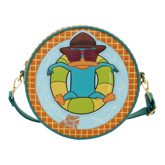 Phineas & Ferb Perry the Platypus Pool Crossbody Bag - Loungefly