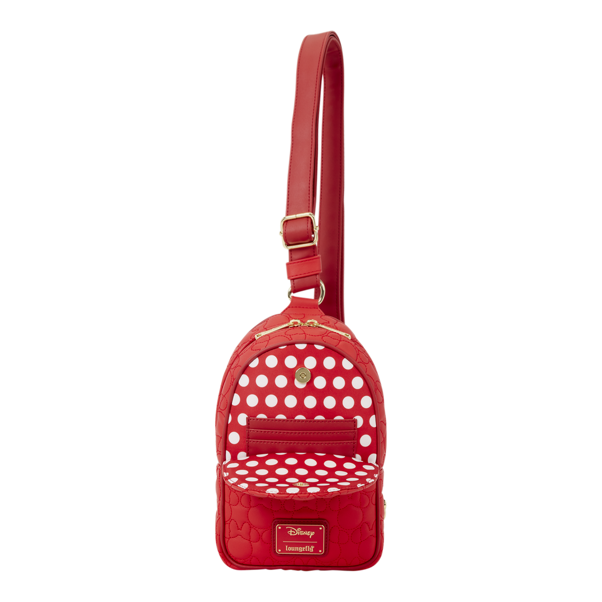 Loungefly Disney Minnie Mouse Silhouette Sling Crossbody Bag