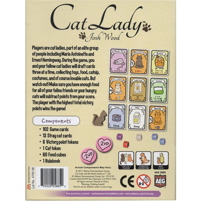 Cat Lady Card-Drafting Game