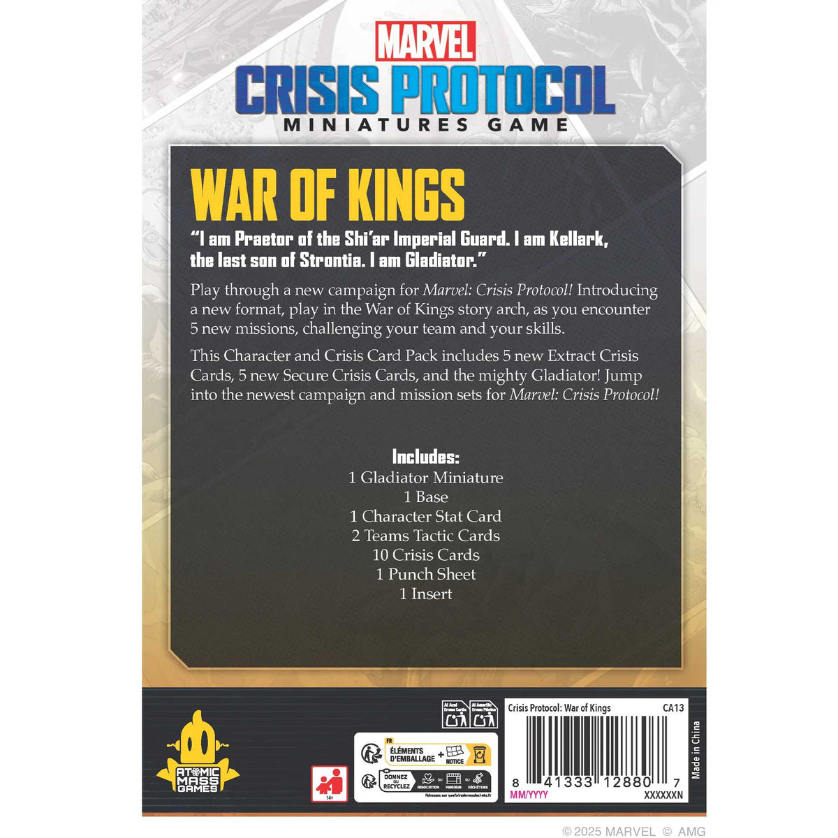 Marvel Crisis Protocol: War of Kings Crisis Card Pack