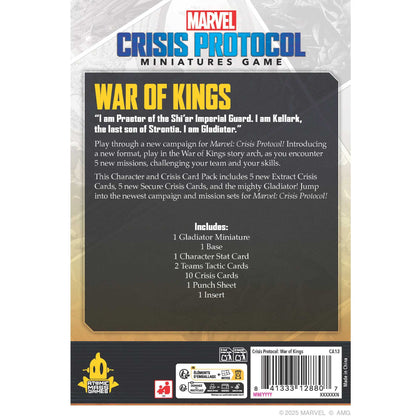 Marvel Crisis Protocol: War of Kings Crisis Card Pack