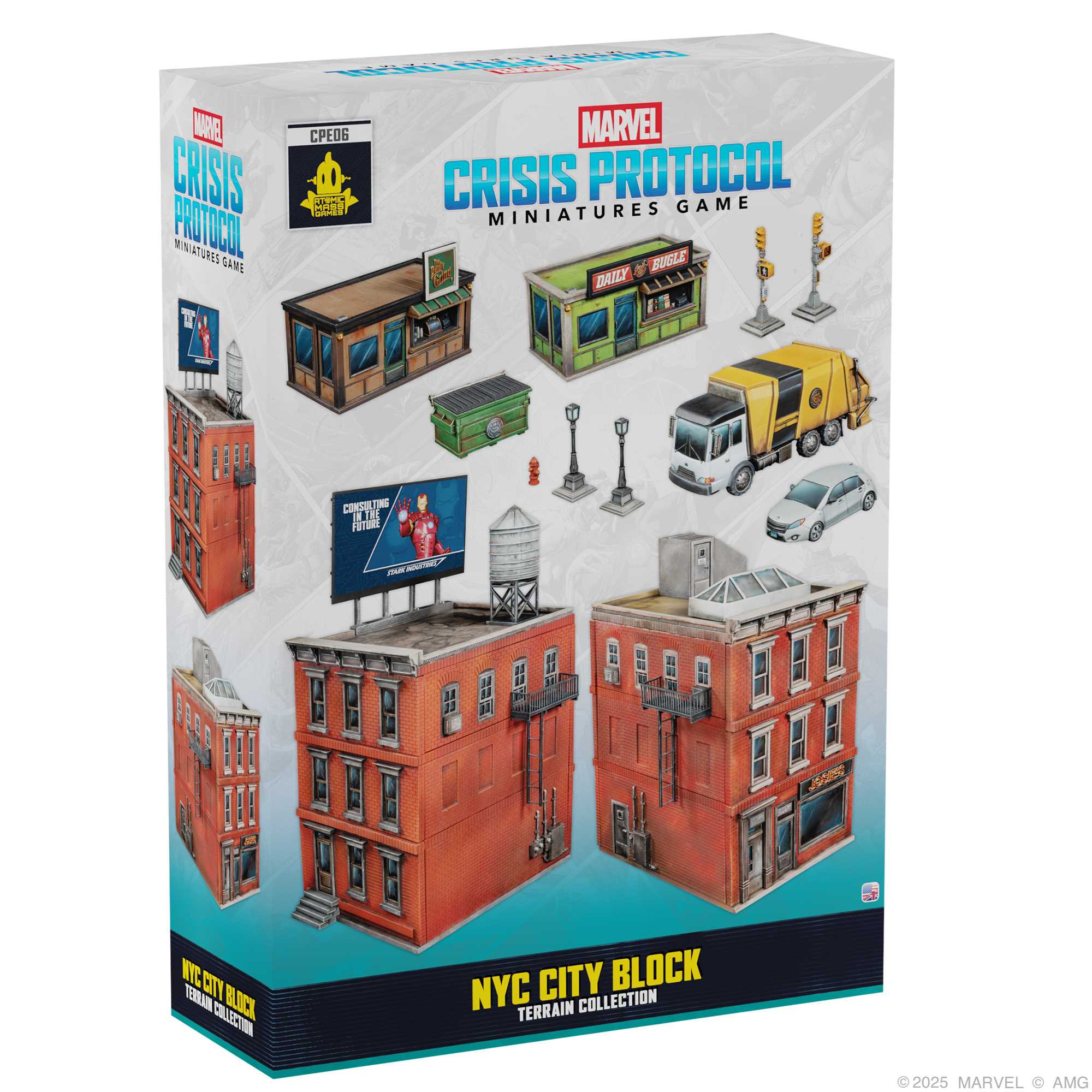 Marvel Crisis Protocol NYC City Block Terrain | Lennie's Toys