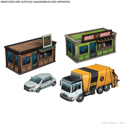Marvel: Crisis Protocol - NYC City Block Terrain Collection