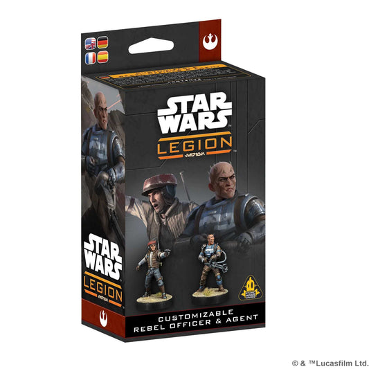 Star Wars: Legion – Customisable Rebel Officer & Agent