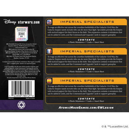 Star Wars: Legion – Imperial Specialists