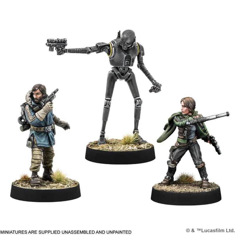 Star Wars: Legion - Cassian Andor, Jyn Erso & K-2SO