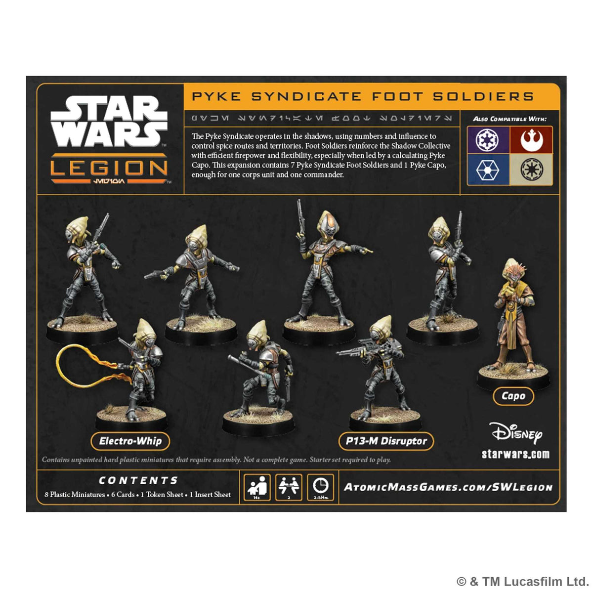 Star Wars: Legion – Pyke Syndicate Foot Soldiers